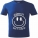 Tricou copii 4 ani, albastru royal, Zambeste, Isus te iubeste!